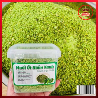 Muối Ớt Xiêm Xanh Khô, Hộp 500gr, Phong Vân Fresh Food