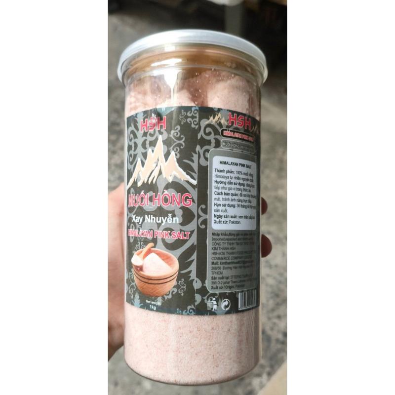 MUỐI HỒNG HIMALAYA 1kg