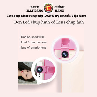 Đèn led chụp hình Selfie Ring Light có Lens chụp ảnh