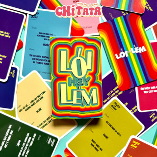 Bộ bài lói hay lèm drinking game truth or dare nói hoặc làm việt hoá thách hay thật cho nhóm bạn combo kèm hộp