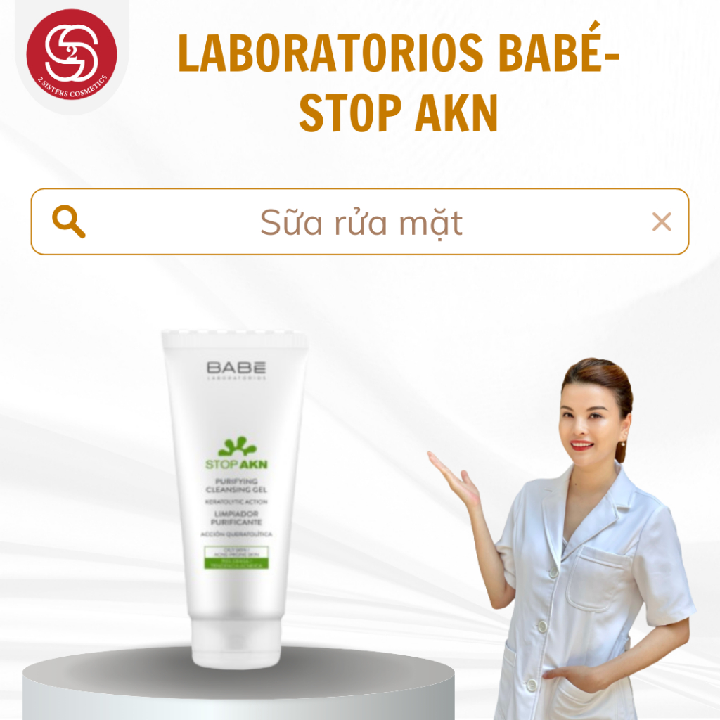 BABE PURIFYING CLEANSING GELSỮA RỬA MẶT 200ML