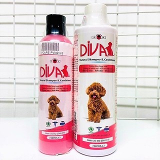 Chính hãng - sữa tắm diva dưỡng ẩm thơm lâu cho mọi loại chó