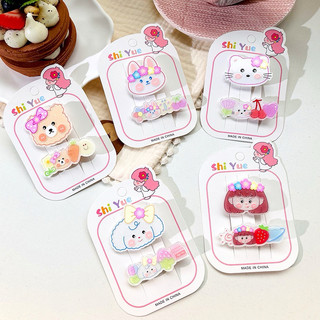 set 2 kẹp - cột tóc cho bé nhiều mẫu dễ thương BULL.SHOP