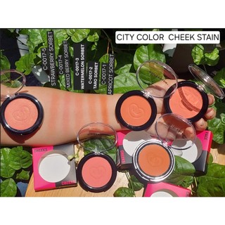 Má hồng city color cheek tain 5 màu.