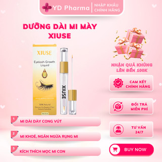 Serum Chuốt Dưỡng Dài Dày Lông Mi XIUSE-Ngăn Gãy Rụng Mi, Kích Dài Mi, Làm Dày Mi Cong| YD Pharma