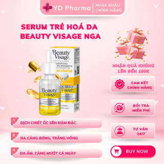 Serum Beauty Fito Nga Làm Mờ Nếp Nhăn, Trẻ Hóa Làn Da, Làm Sáng Da Tinh Chất Tái Tạo Da Beauty Visage 30Ml| YD Pharma