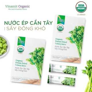 Nước ép cần tây sấy đông khô hữu cơ Vinamit