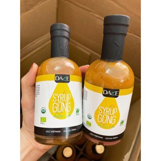 Sirup gừng hữu cơ Dace (200ml)