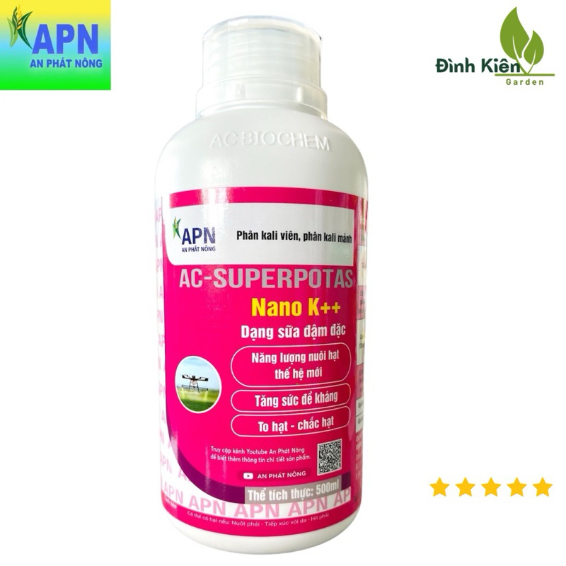 Nano K++, An Phát Nông. 500ml