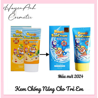 ( Mẫu Mới date 2026 ) Kem chống nắng Pororo của Hàn Quốc dành cho trẻ sơ sinh và em bé đến 15 tuổi.