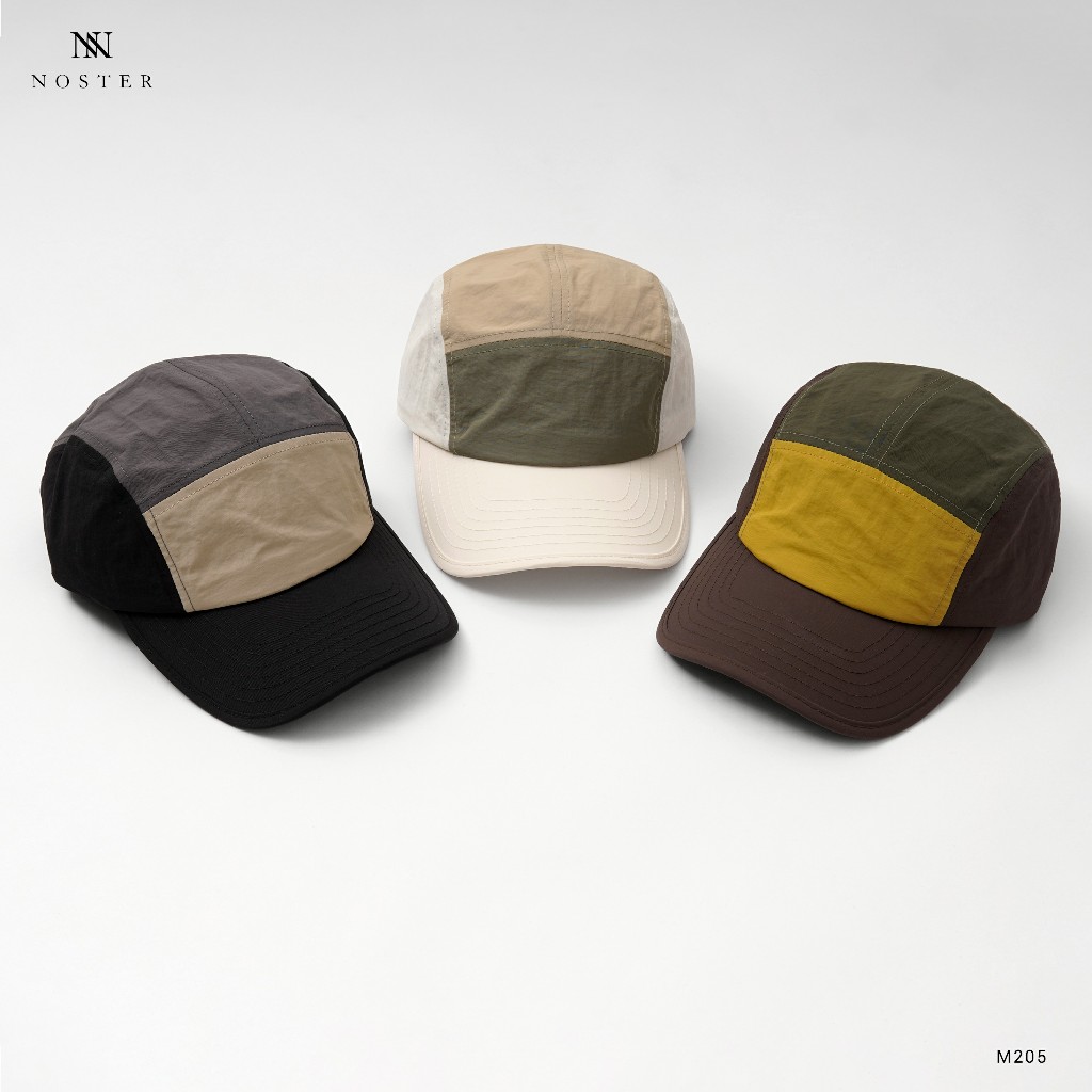 Mũ lưỡi chai, mũ cap nam nữ hoạ tiết nhiều màu kết hợp - Noster M205