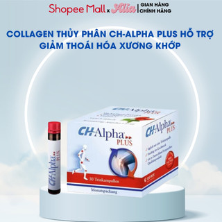 Collagen Thủy Phân CH-Alpha PLUS hỗ trợ giảm thoái hóa xương khớp, hoạt động hiệu quả