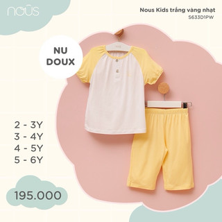 NOUS KID Bộ quần áo cộc tay Nous cho size từ 2 đến 6 tuổi