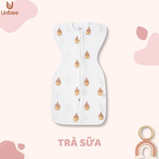 Nhộng Chũn Cho Bé Ngủ Ngon Unbee Tơ Tằm Thông Hơi cho bé từ 0-9 tháng