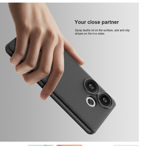 Ốp lưng Xiaomi Redmi Turbo 3 Nillkin Frosted Shield Pro PC cứng viền dẻo chống sốc