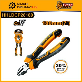Kìm cắt cao cấp 7" ingco hhldcp28180