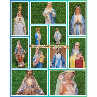 Tượng Đức Mẹ Maria Cao 50cm Nhựa Composite, Tượng Thờ Công Giáo