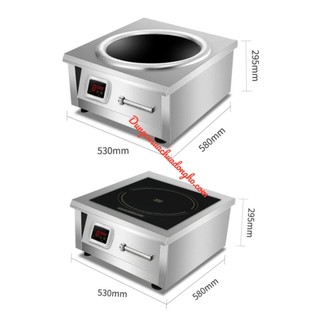 Bếp điện từ công nghiệp Đài Loan 6000W