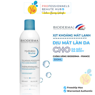 Xịt Khoáng Bioderma Hydrabio Brume Dành Cho Da Nhạy Cảm 300ml(NK)