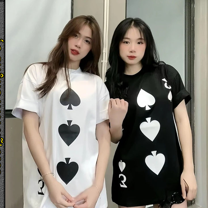 Áo Thun 3 bích Mẫu Mới thun Ngầu