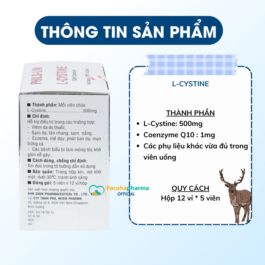 Combo viên uống trắng da L cystine 60v và vitamin C DHC 60v giảm rụng tóc mờ thâm nám cho làn da sáng mịn 30 ngày COMBO1