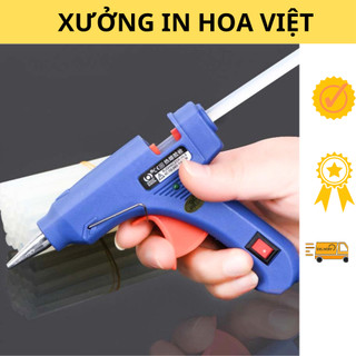Máy bắn keo nến silicon 20W kèm Keo nến nhỏ silicon loại lắp súng bắn keo 20W