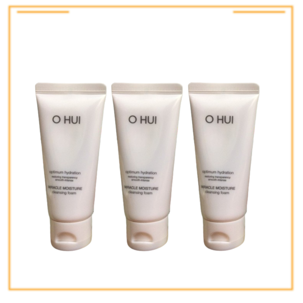 SN1210 - Combo 3 tuýp sữa rửa mặt OHUI 40ML*3