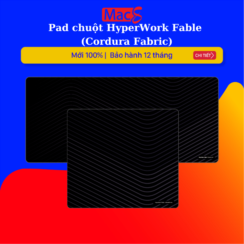 Pad chuột HyperWork Fable (Cordura Fabric)