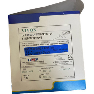 KIM LUỒN TĨNH MẠCH VIVON