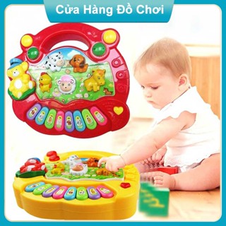Nhạc cụ Đồ chơi Trang trại Động vật Đàn Piano Âm nhạc Phát triển Đồ chơi Giáo dục cho Trẻ em