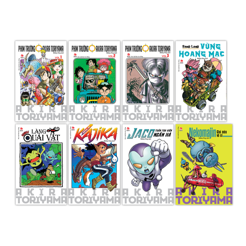 Truyện tranh - Tuyển Tập Akira Toriyama (8 Cuốn)