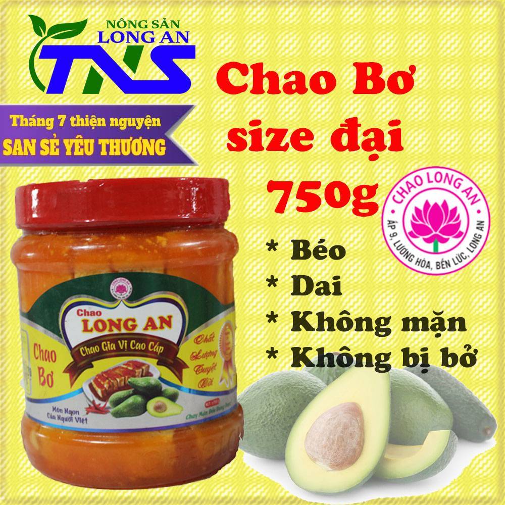 Chao Bơ Long An size đại 750g