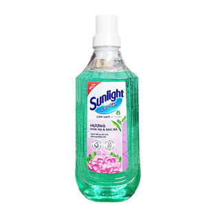 Nước lau sàn Sunlight hương Hoa Hạ & Bạc Hà chai 1kg