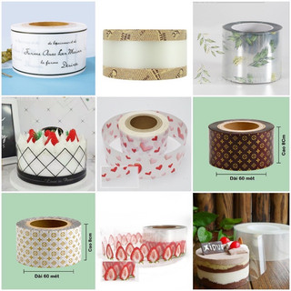Cuộn viền mica bánh mousse cắt lẻ 1m
