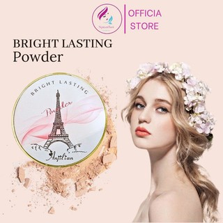 Phấn phủ Bright Lasting Powder Anfilian che phủ tốt, kiềm dầu, chống nước
