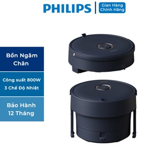  Bồn Ngâm Chân Massage PHILIPS 6501 Massage con lăn ngâm chân thư giãn công suất 800W làm nóng nhanh Gấp gọn tiện lợi 
