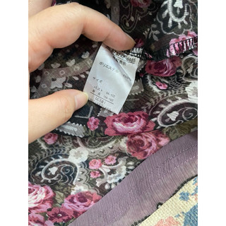 Set 2hand áo phối yếm voan hoa