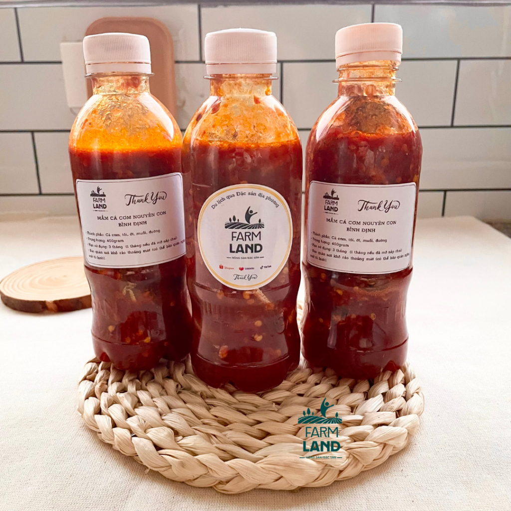 Mắm cá cơm đặc sản Bình Định 400g | Mắm nêm cá cơm |