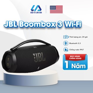 Loa JBL Boombox 3 Wi-Fi Chính Hãng - Âm Thanh Cực Mạnh - Linh Anh Audio - Bảo Hành 12 Tháng PGI