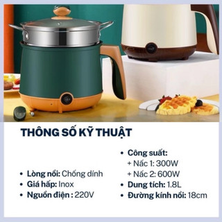 CA NẤU MÌ , NẤU NƯỚC ĐA NĂNG (size18)