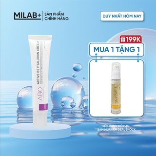 Kem dưỡng da mặt, kem dưỡng ẩm ABO - Giúp dưỡng ẩm, trắng da, căng bóng da và chống lão hóa 40g MILAB