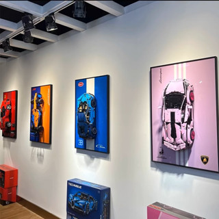  Khung Tranh Treo Xe mô hình ô tô  Tỉ Lệ 1:6 1:8 1:10 F1   Không bao gồm xe  - Khung Tranh Treo Tường 