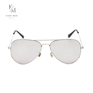 Kính mát nam cao cấp phi công tròng kính thủy tinh đổi màu khi đi nắng gọng thép thời trang RB