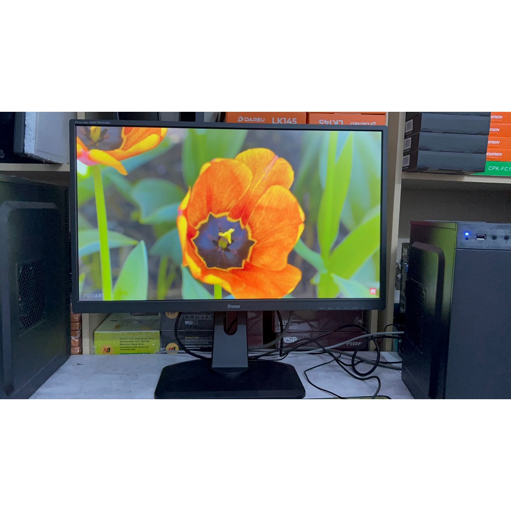 Màn Iiyama 27" XB2783HSU LED Fullbox full cổng (vga dvi hdmi) có loa