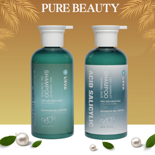 Dầu gội Leva 450ML Làm Sạch Gàu Dầu Nấm Ngứa Da Đầu Chiết Xuất Dược Liệu Tự Nhiên