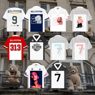 Áo thun thể thao local brand JERSEY KILLSYSTEM form rộng AB11 nam nữ Sgenz.studio