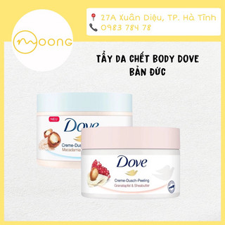 Tẩy da chết Dove nội địa Đức 225g