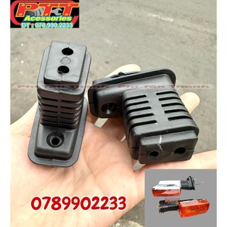Cặp chân cao su xi nhan sau xe cub 82 - 84- dd - dh