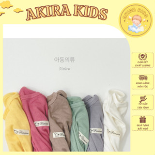 Áo Thu Đông Dài Tay Trẻ Em MIMONRI Chất Xô Muslin Mềm Mại Thoáng Mát, Thấm Hút Tốt Cho Bé Từ 6-11kg