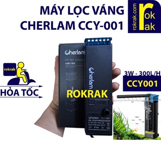 Máy lọc váng Cherlam CCY 001 3W 300L/H hút mặt siêu êm cho hồ thuỷ sinh, bể cá